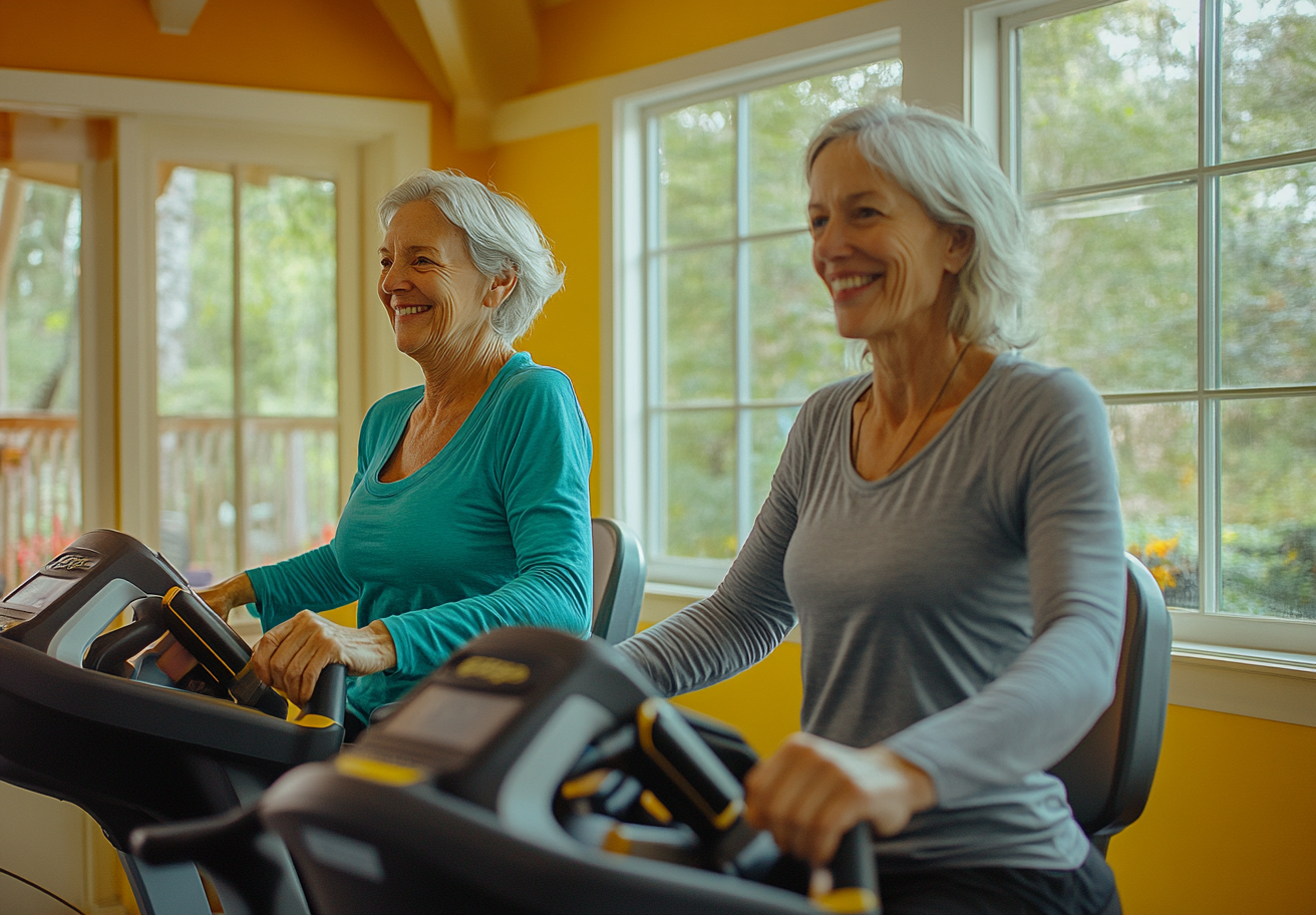 Групове тренування людей старшого віку